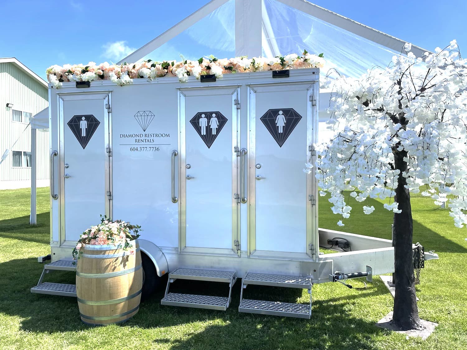 Diamond Washroom Trailer Rentals